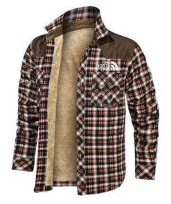 é¦?_?_HRISTMAS BIG SALEé¦?_?2023 Fashion Plaid Print Men's Coat With Pockets