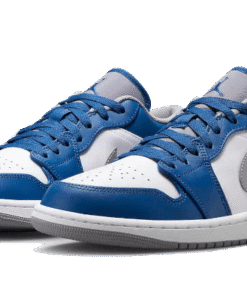 Alternative view of air jodan 1 Low True Blue