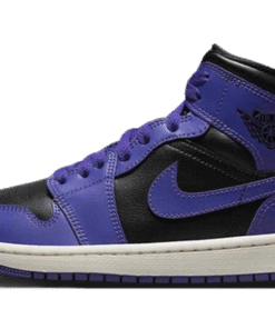 air jodan 1 Mid Purple Black