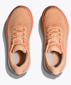 Alternative view of Clifton 9 Femmes - Cantaloup / Blanc