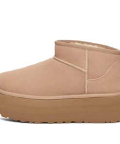 (WMNS)  Classic Ultra Mini Platform Boot 'Sand' 1135092-SAN