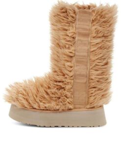 (WMNS)  Sustainable Fluff Momma Tall Boot 'Oat' 1130771-OATT