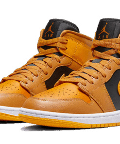 Alternative view of air jodan 1 Mid Chutney Taxi