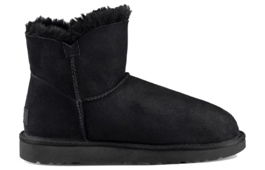 (WMNS) Mini Bailey Button II Boot Fleece Lined Black 1016422-BLK - Image 3