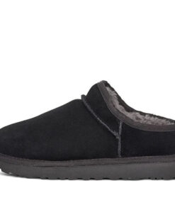 (WMNS) Classic Slippers Fleece Lined Black 1108193-BLK