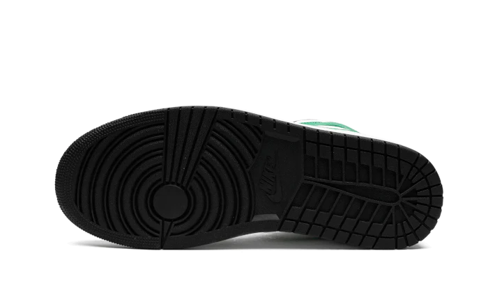 air jodan 1 Mid Lucky Green - Image 4