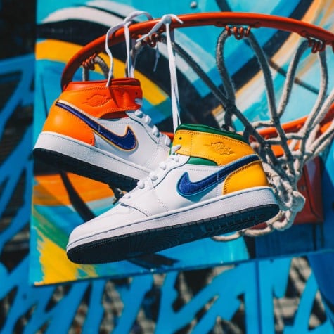 air jodan 1 Mid Alternate Multi-Color - Image 8