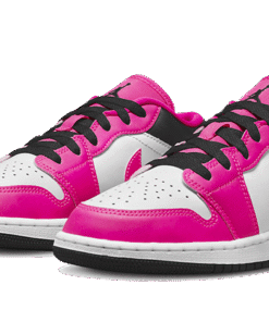 Alternative view of air jodan 1 Low Fierce Pink