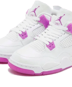 Alternative view of air jodan 4 Retro Hyper Violet