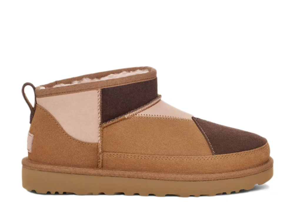 ugg Classic Ultra Mini Boot Reimagined Chestnut Multi