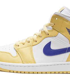 air jodan 1 Mid Lemon Wash Lapis
