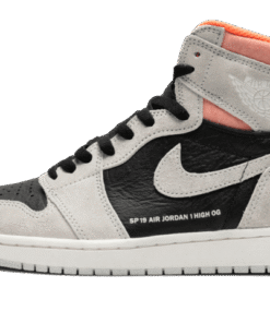 air jodan 1 Retro High Neutral Grey Hyper Crimson