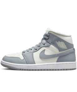 air jodan 1 Mid Gray Sail