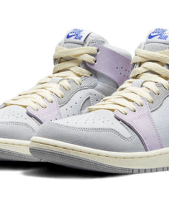Alternative view of air jodan 1 High Zoom Air CMFT 2 Barely Grape