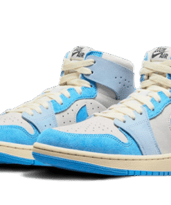 Alternative view of air jodan 1 High Zoom Air CMFT 2 Phantom University Blue