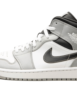 Jordan 1 Mid Light Smoke Gray Anthracite