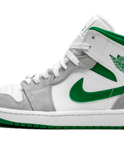 air jodan 1 Mid SE Gray Green