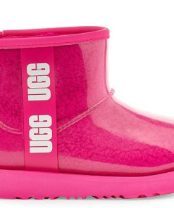 Alternative view of Classic Clear Mini II Large LOGO Fleece Lined Big Boys Pink Red 1112386K-RCR