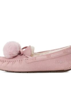 (WMNS) Dakota Moccasins Slippers 'Pink' 1138651-RSGRY