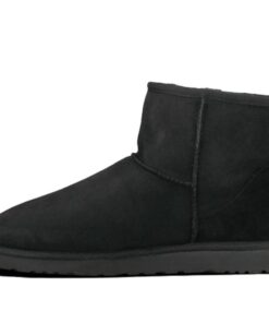 Classic Mini Fleece Lined Snow Boots Black 1002072-BLK