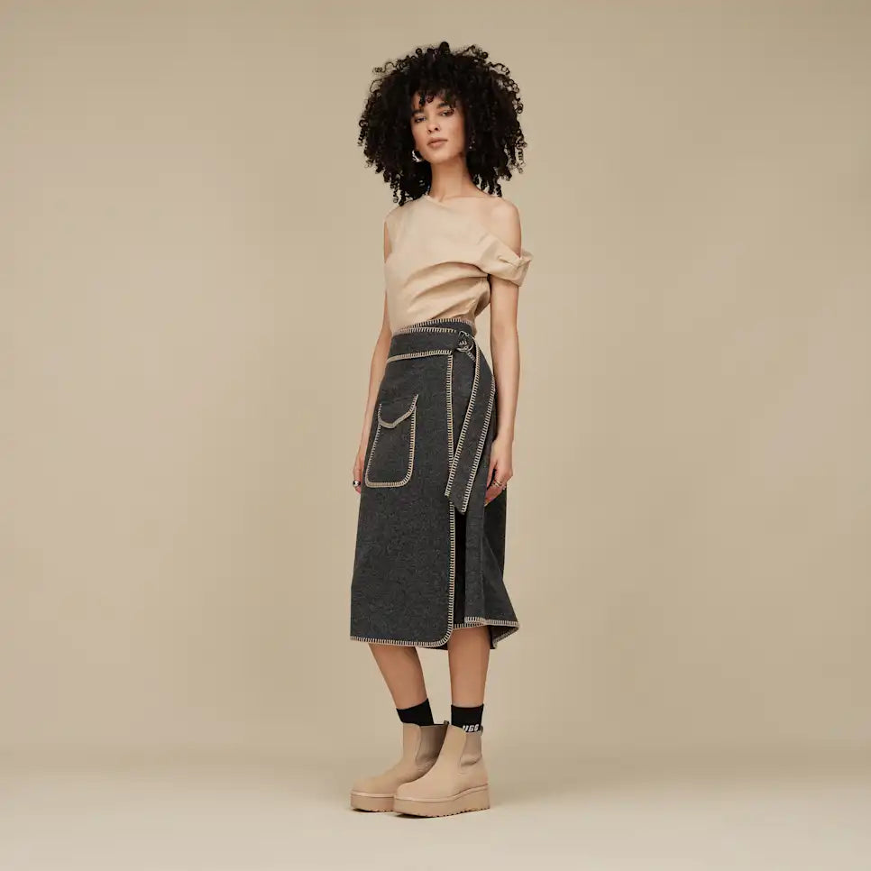 Femme Adina Wrap Skirt - Image 7