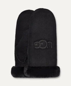 Alternative view of Femme Sheepskin Embroider Mitten