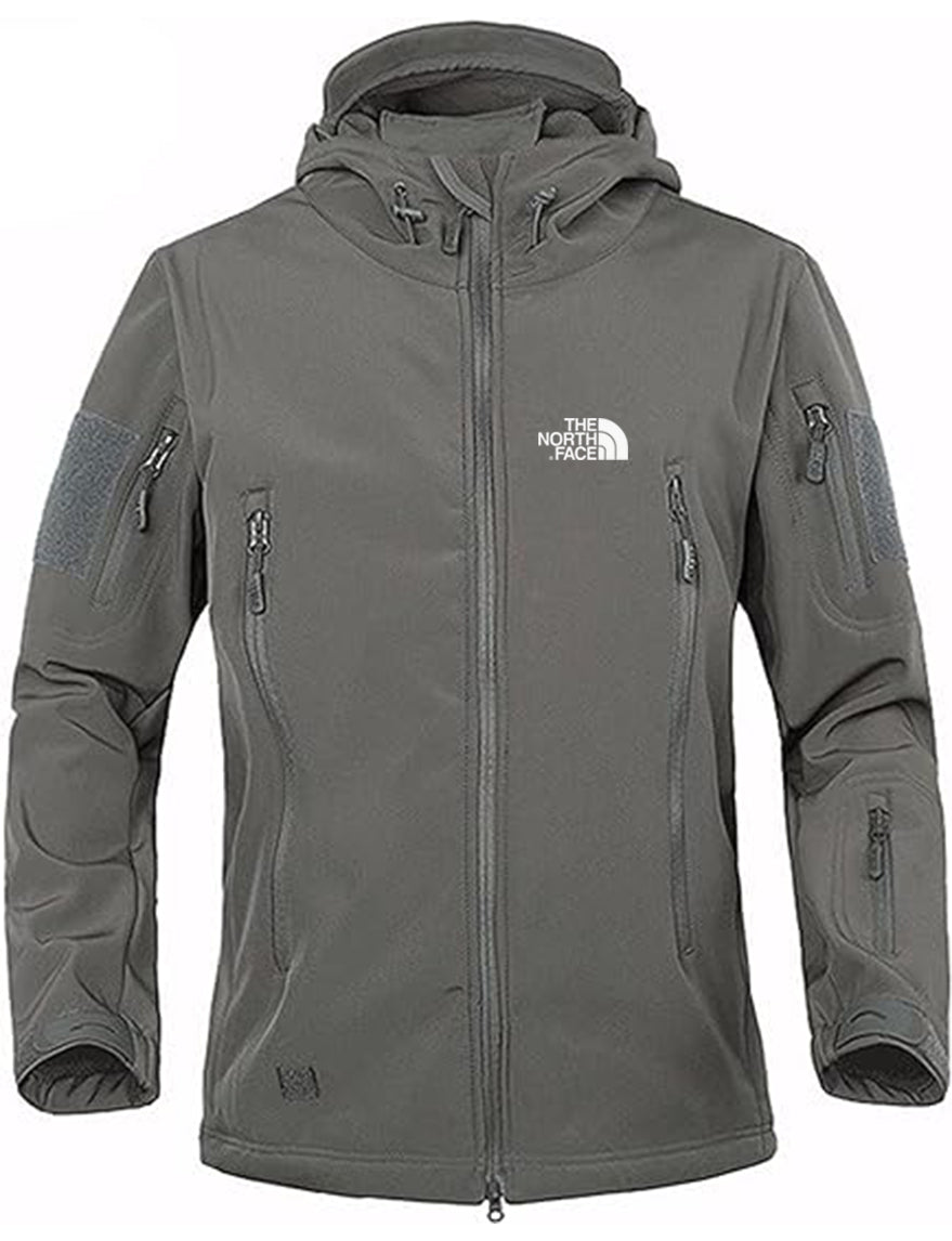 THE NORTH FACE Softshell Jacket Fleece Lining Camouflage Outdoor Coat- Men's - Image 6
