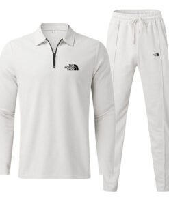 Alternative view of The North Face Casual V Neck Shirt Long Sleeve Pullover Sweatshirt Set