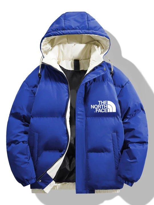 2024 THE NORTH FACE-Contrast Hooded Puffer Coat - Image 2