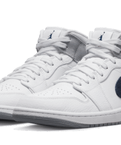 Alternative view of air jodan 1 Mid Paris White