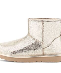 (WMNS) Classic Mini Metallic Sparkle 'Light Gold' 1125234-SGD