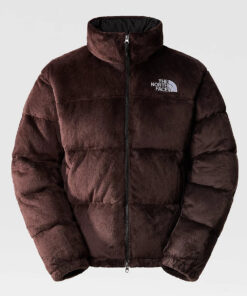 The North Face - Nuptse Versa Velours Jacket - Coal Brown