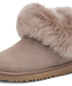 Alternative view of (WMNS)  Classic Mini Fluff Collar 'Brown Caribou' 1112491-CRBO