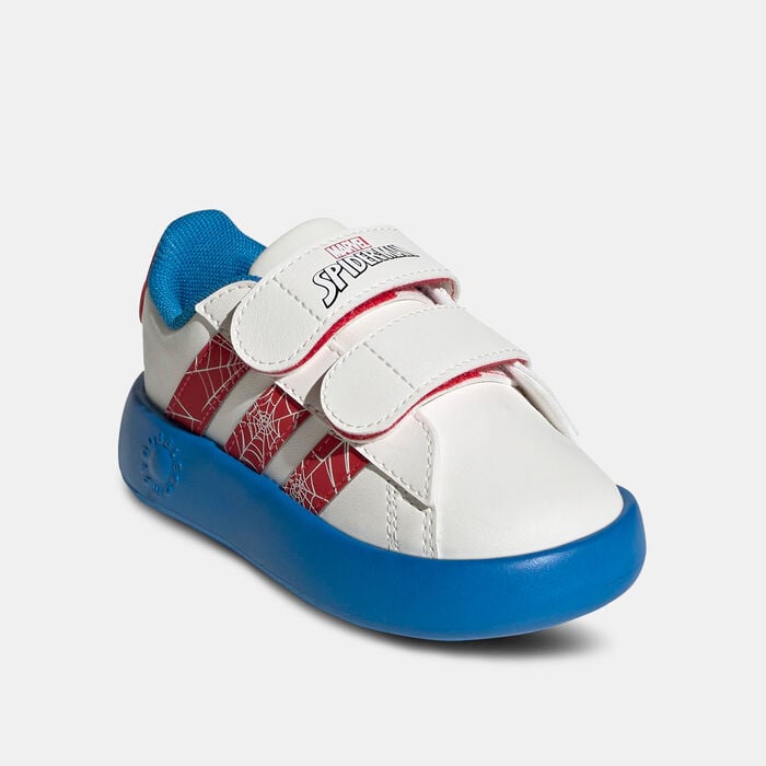 Kids' x Marvel Spider-Man Grand Court Shoes - Image 5