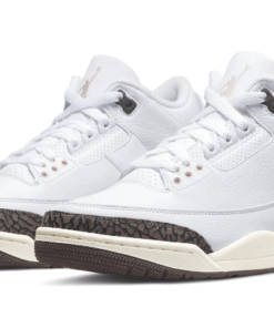 Alternative view of air jodan 3 Retro Neapolitan Dark Mocha
