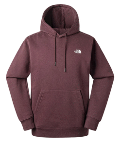 The North Face photo print hoodie BROWN