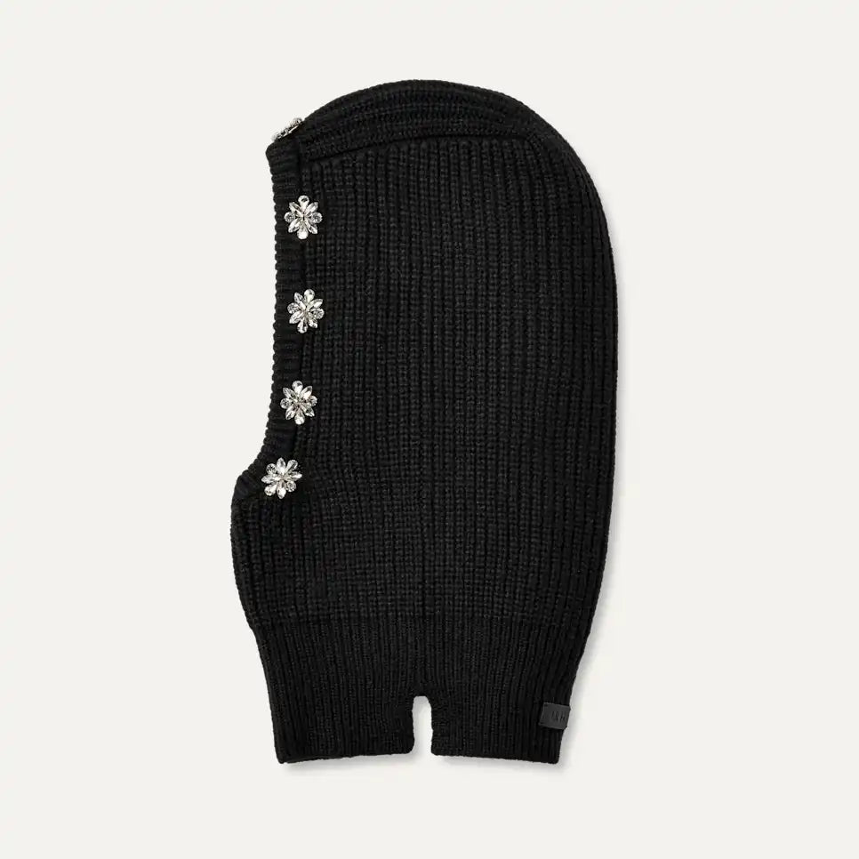 Women's Embellished Knit Balaclava - Image 2
