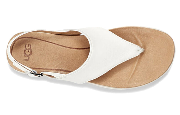 (WMNS) Alessia Cozy Casual Sandals White 1111150-WHT - Image 4