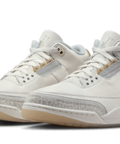 Alternative view of air jodan 3 Retro Craft Ivory