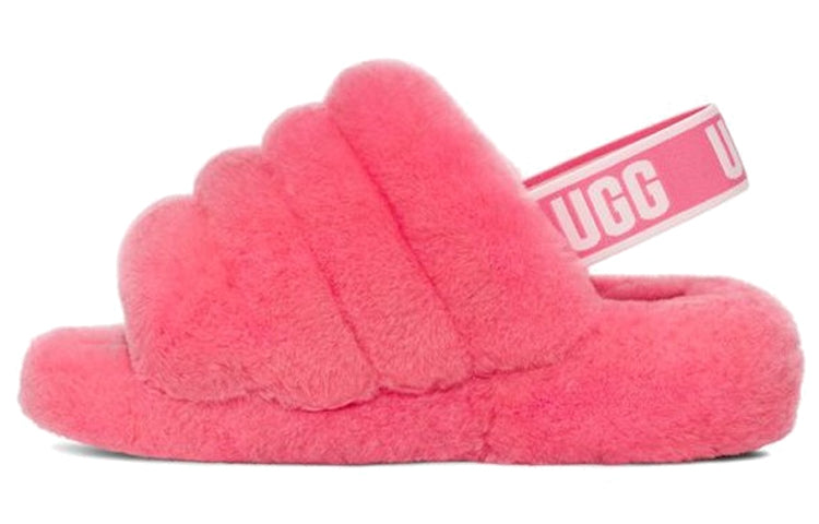 (WMNS) Fluff Yeah Slide Minimalistic Thick Sole Slipper Rose Pink 1095119-PKRS - Image 2