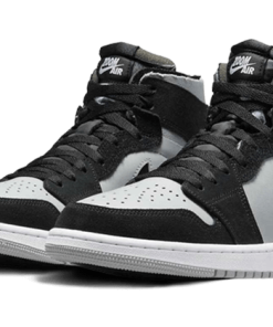 Alternative view of air jodan 1 Zoom CMFT Black Light Smoke Grey