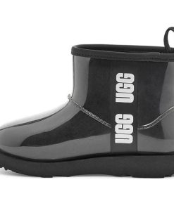 Classic Clear Mini II Large LOGO Fleece Lined Big Boys Black 1112386K-BLK