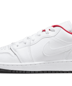 air jodan 1 Low White Gym Red Black