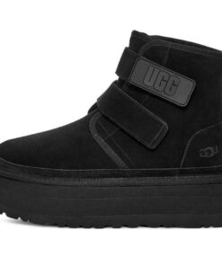 (WMNS)  Neumel Platform Chukka 'Black' 1130554-BLK