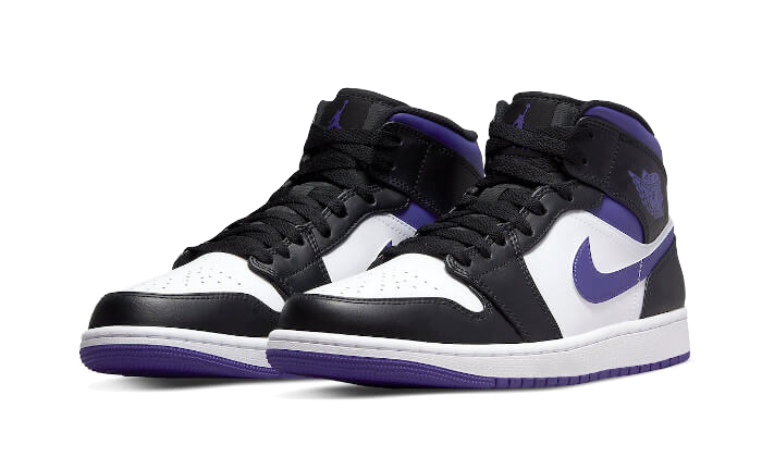 air jodan 1 Mid Dark Iris - Image 3