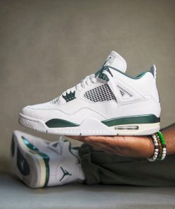 Alternative view of air jodan 4 Retro Oxidized Green