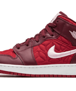 air jodan 1 Mid SE Red Quilt