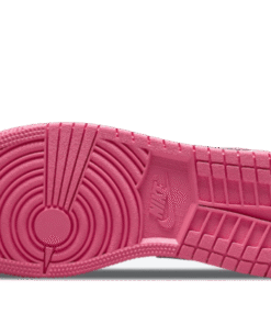 Alternative view of air jodan 1 Low Pink Red