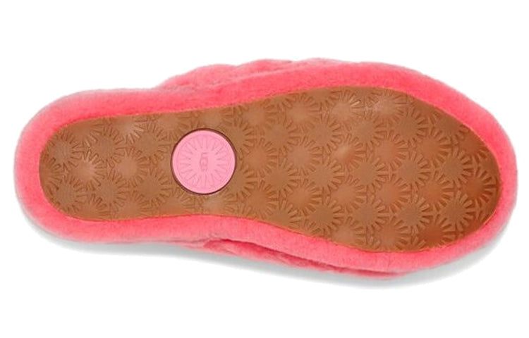 (WMNS) Fluff Yeah Slide Minimalistic Thick Sole Slipper Rose Pink 1095119-PKRS - Image 6