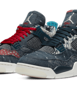 Alternative view of air jodan 4 Retro SE Sashiko